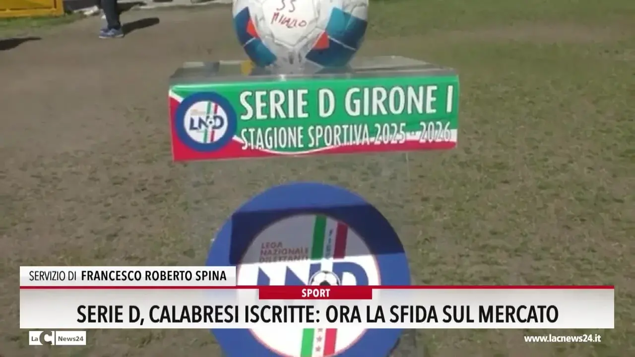 Serie D, calabresi iscritte: ora la sfida sul mercato