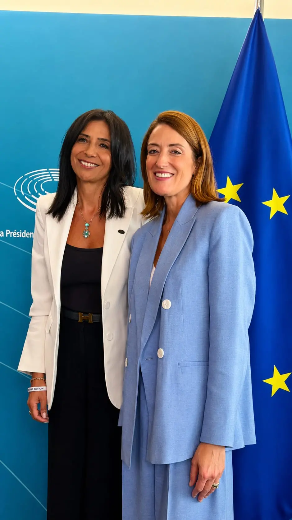 Dall'Europa un riconoscimento alla Calabria, Metsola elogia Giusi Princi: «Con il tuo lavoro sei una degna rappresentante della tua terra»\n