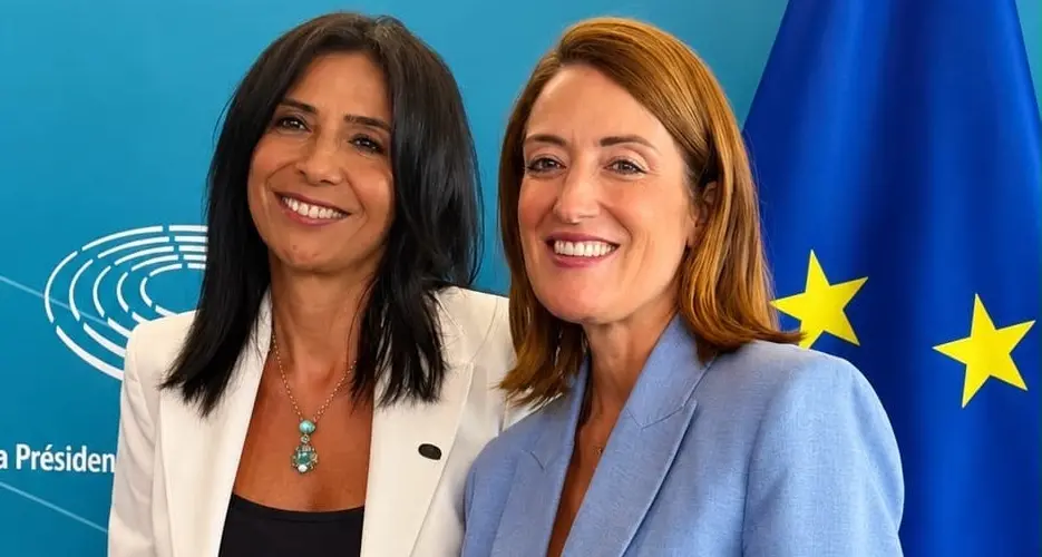 Metsola a Giusi Princi: «Sei una degna rappresentante dell'Italia e della Calabria in Europa»\n