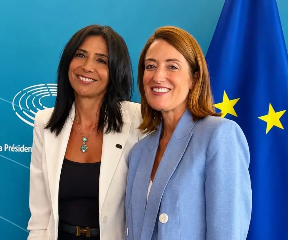 Metsola a Giusi Princi: «Sei una degna rappresentante dell'Italia e della Calabria in Europa»\n