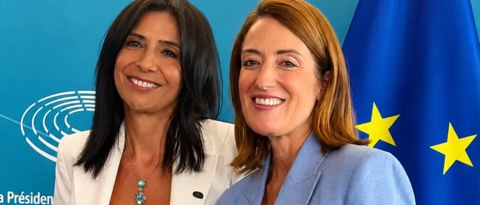 Metsola a Giusi Princi: «Sei una degna rappresentante dell'Italia e della Calabria in Europa»\n
