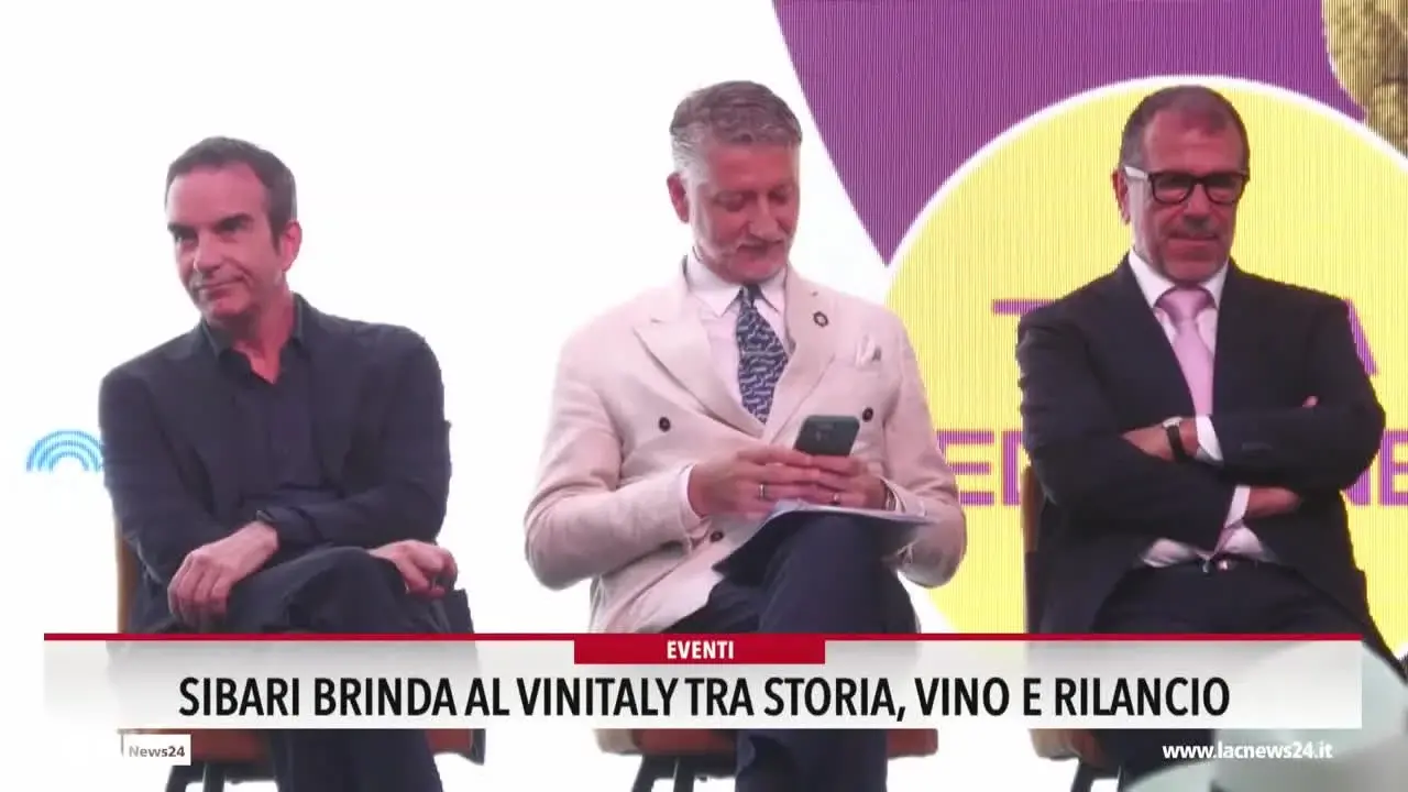 Sibari brinda al Vinitaly tra storia, vino e rilancio