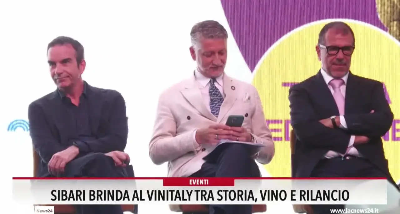 Sibari brinda al Vinitaly tra storia, vino e rilancio