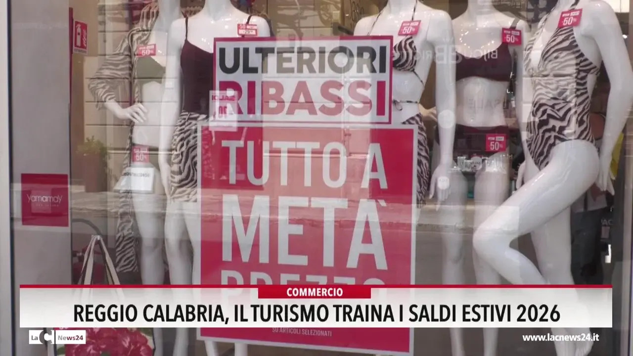 Reggio Calabria, il turismo traina i saldi estivi 2026
