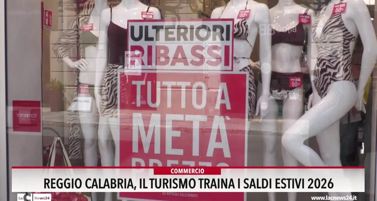 Reggio Calabria, il turismo traina i saldi estivi 2026