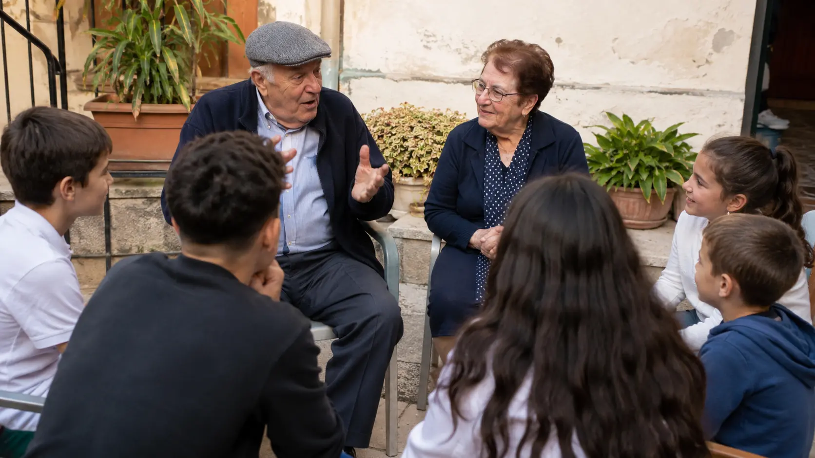 <p>Nasce a Vibo la Banca della memoria (foto realizzata con l'Ai)</p>\\n