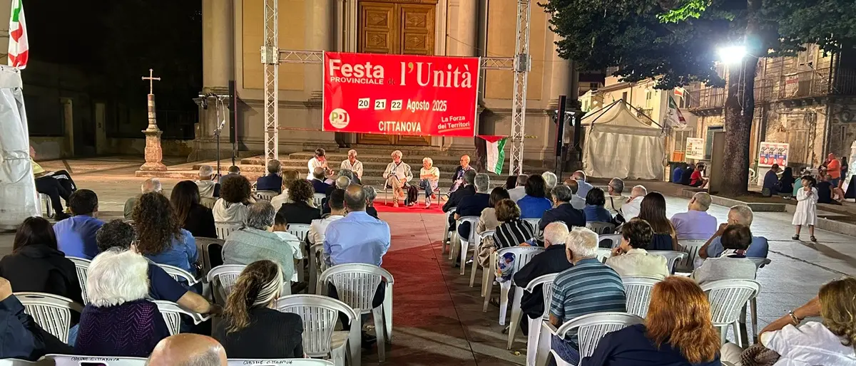 Festa dell'Unità a\u00A0Cittanova il 7 e l'8 agosto in Piazza San Rocco\n
