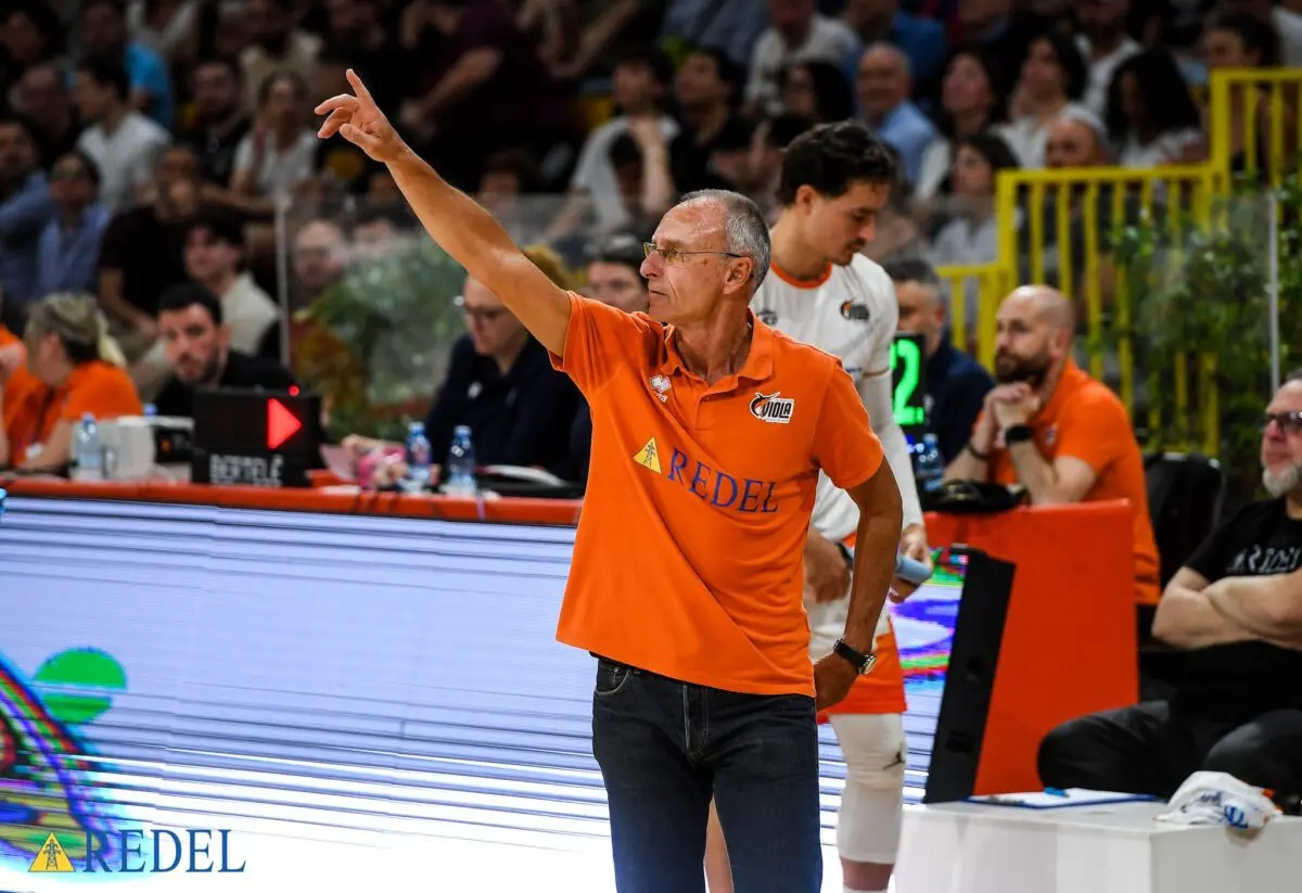 Redel Viola Reggio, coach Giulio Cadeo è il responsabile del settore giovanile\n