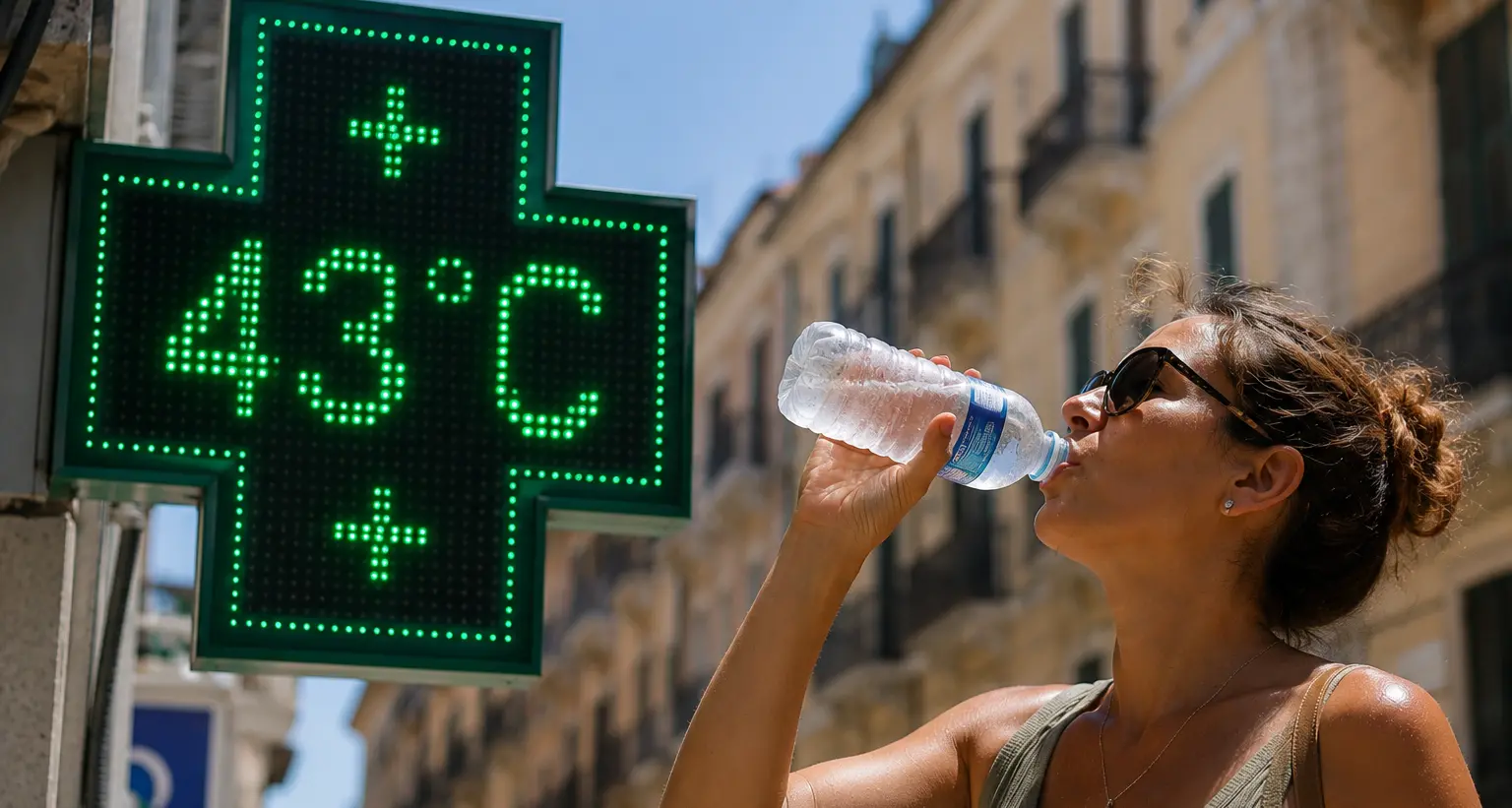 Calabria rovente: quasi 43 gradi, caldo estremo e sabbia del Sahara nei cieli della regione. Ecco i centri più colpiti\n