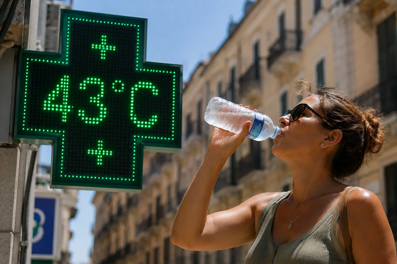 Calabria rovente: quasi 43 gradi, caldo estremo e sabbia del Sahara nei cieli della regione. Ecco i centri più colpiti\n