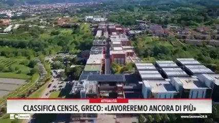 Classifica Censis, Greco: «Lavoreremo ancora di più»