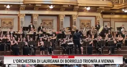 L'orchestra di Laureana di Borrello trionfa a Vienna