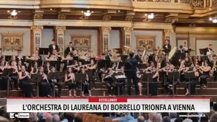 L'orchestra di Laureana di Borrello trionfa a Vienna