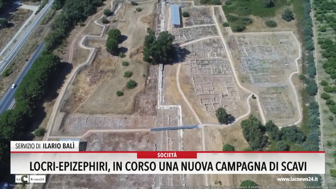 Locri-Epizephiri, in corso una nuova campagna di scavi