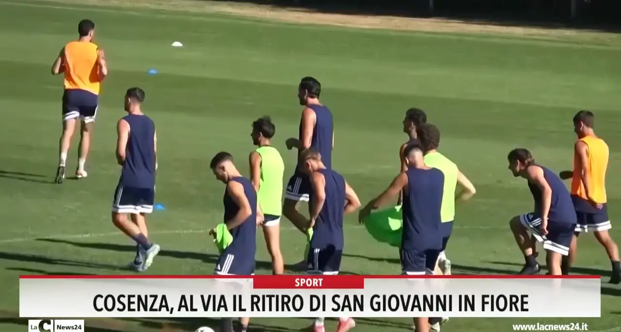 Cosenza, al via il ritiro di San Giovanni in Fiore