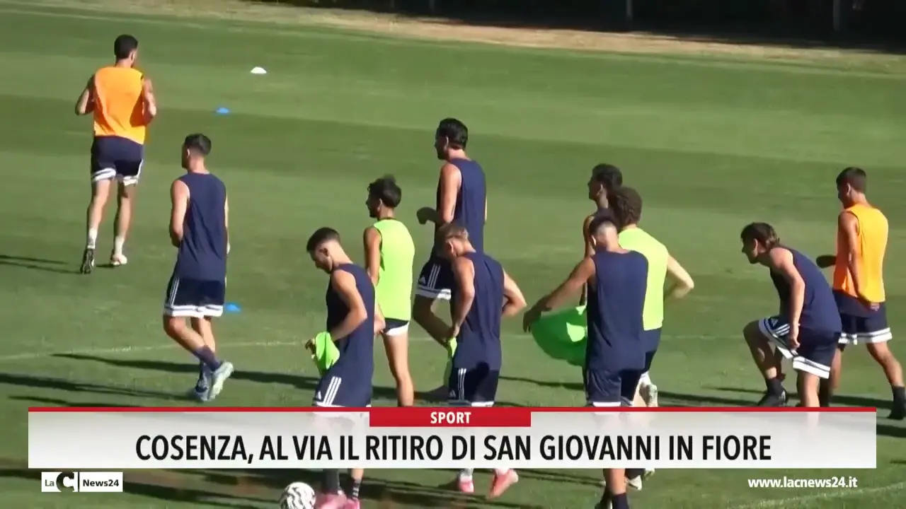 Cosenza, al via il ritiro di San Giovanni in Fiore