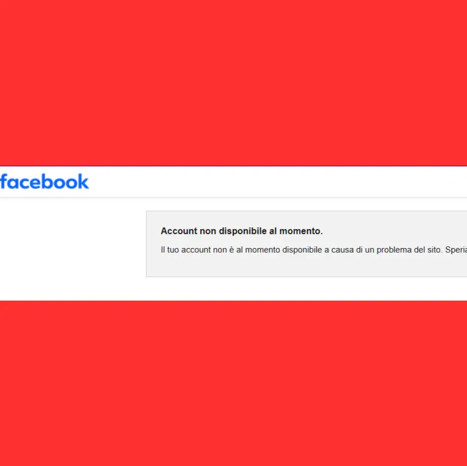 Meta in tilt: problemi per Facebook, Instagram e WhatsApp. Migliaia di segnalazioni dalle 9.30 di questa mattina\n
