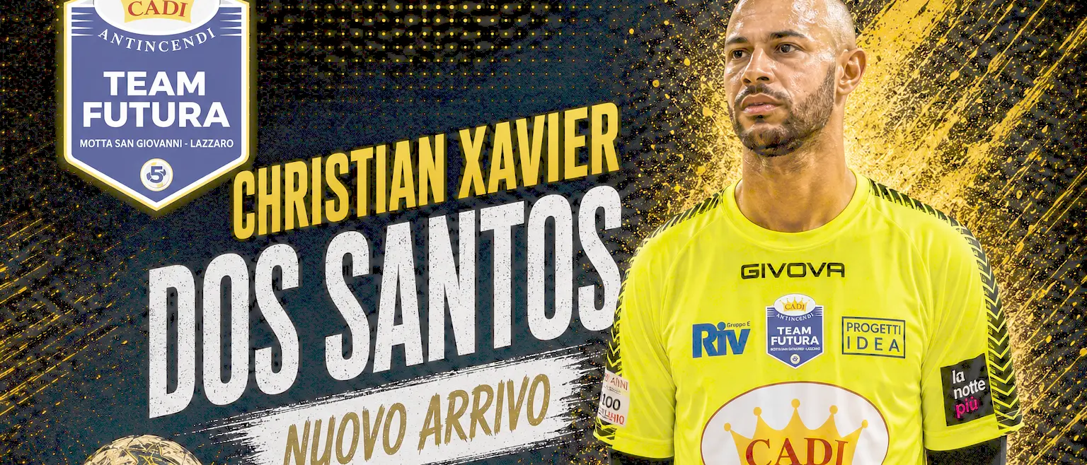 Christian Xavier Dos Santos è un nuovo giocatore della Cadi Antincendi Futura\n