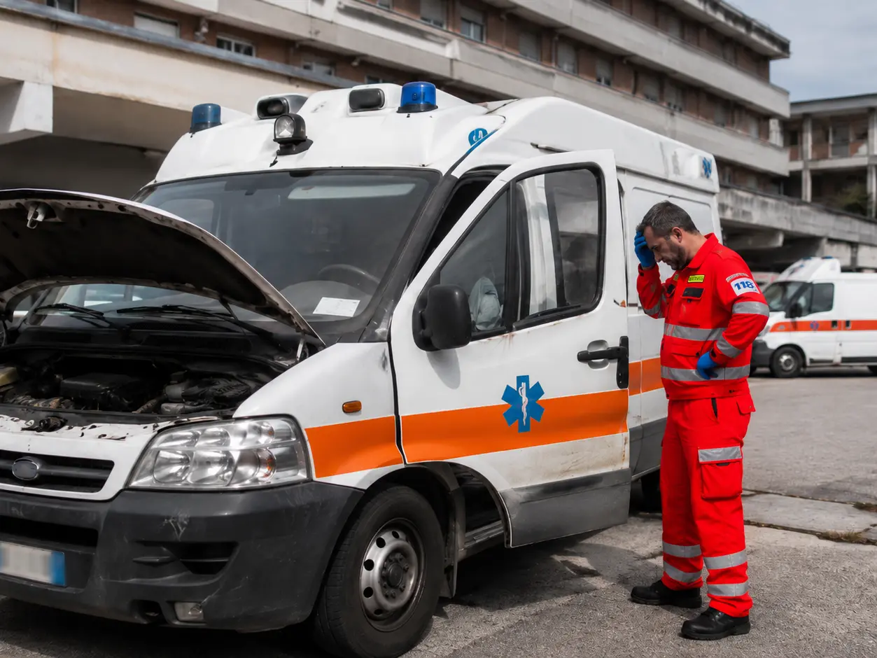 Sei ambulanze ferme nel Vibonese, stop alle postazioni di emergenza di Soriano e Serra: non ci sono neppure i mezzi sostitutivi