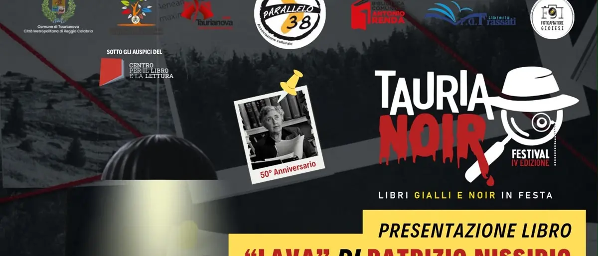 Taurianoir prosegue con Patrizio Nissirio e il suo romanzo \"Lava\"\n