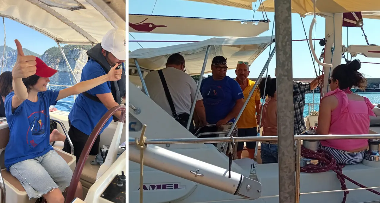 Ocean Bird approda a Vibo Marina: due giorni in mare per trenta ragazzi con autismo e le loro famiglie\n