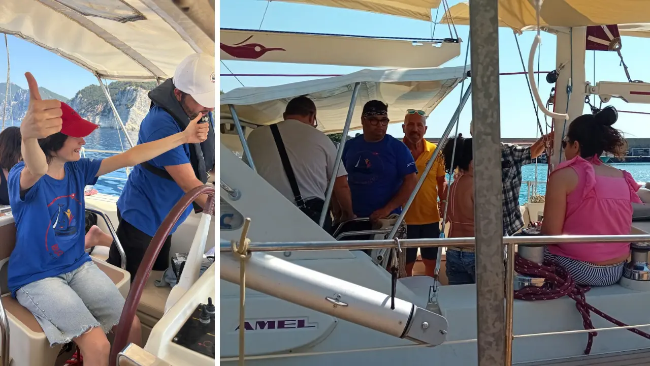 Ocean Bird approda a Vibo Marina: due giorni in mare per trenta ragazzi con autismo e le loro famiglie\n