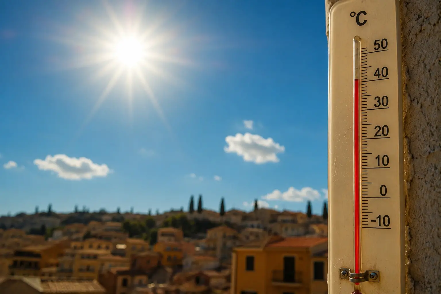 Calabria nella morsa del caldo estremo: oltre 40 gradi in diverse aree, notte tropicale a Reggio\n