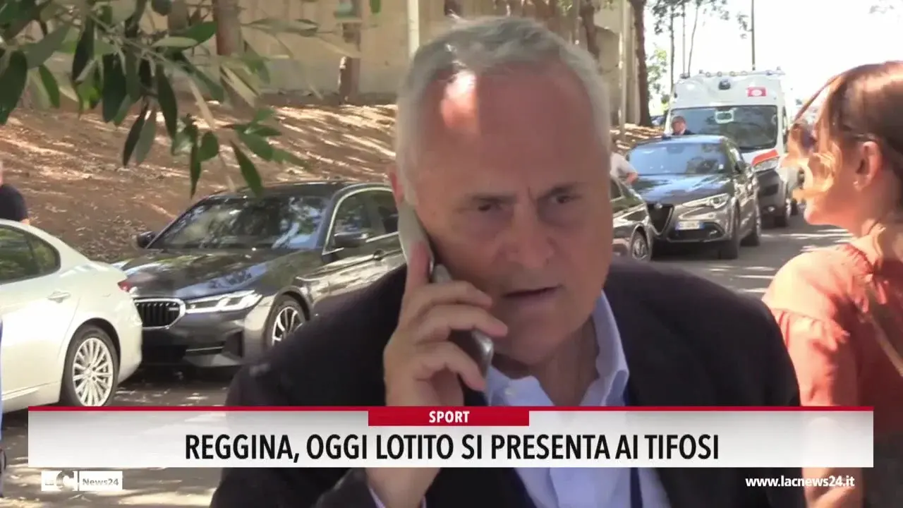Reggina, oggi Lotito si presenta ai tifosi
