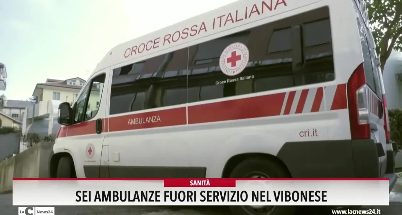 Sei ambulanze fuori servizio nel Vibonese