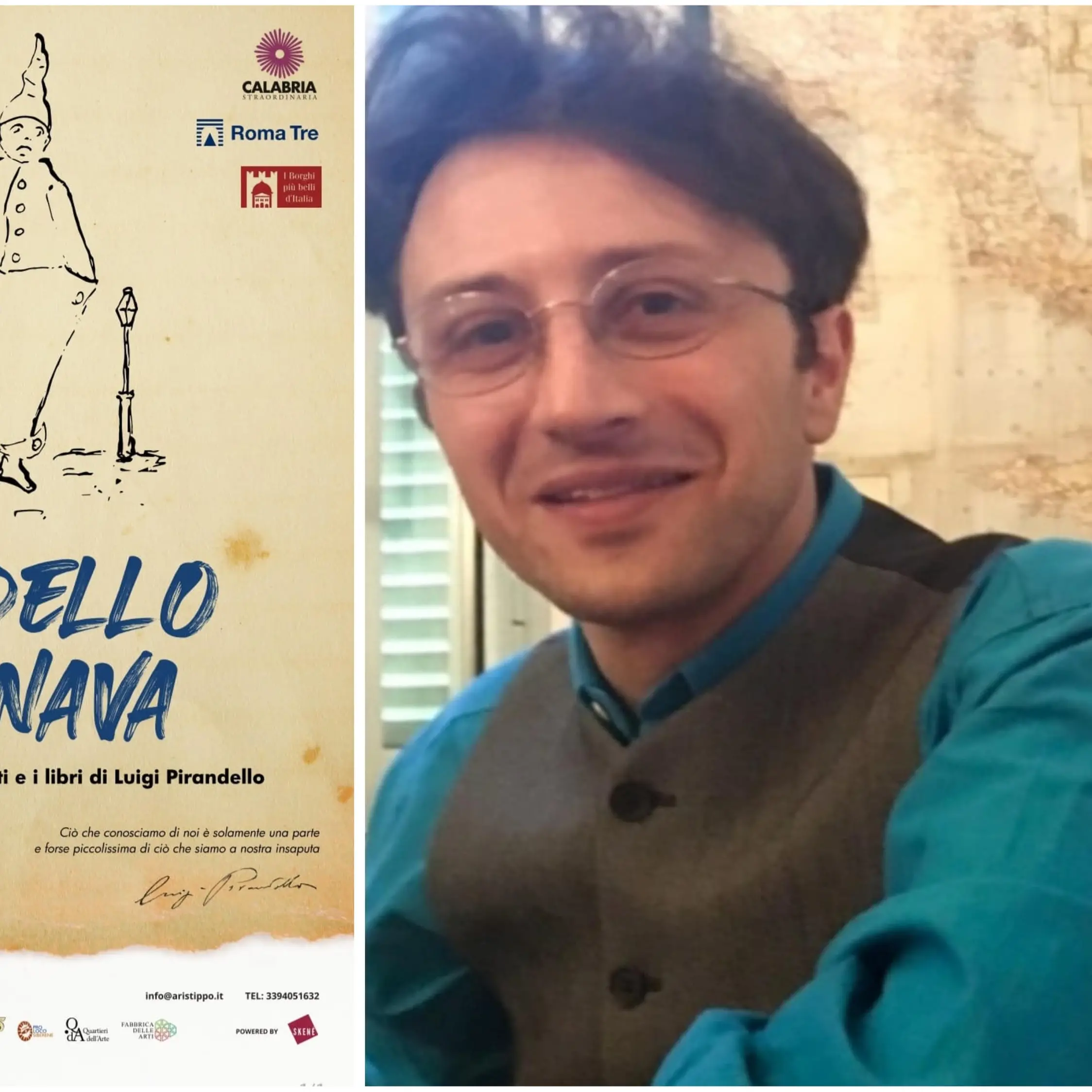 Pirandello disegnava, gli schizzi inediti del Nobel arrivano in Calabria: la mostra debutta a Santa Severina\n
