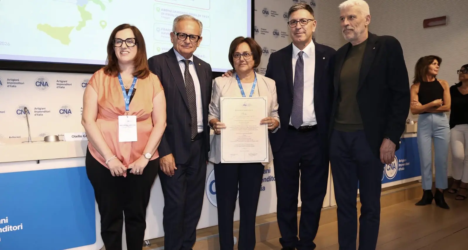 L’azienda catanzarese Vono premiata da CNA tra le imprese più longeve d’Italia