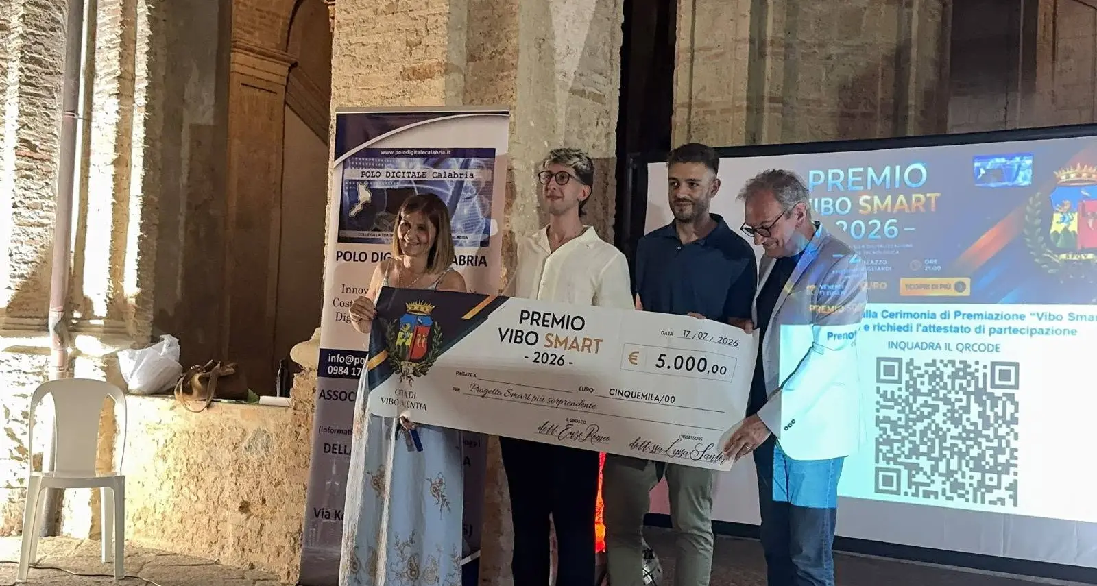 Il premio Vibo Smart 2026 va a Sebyone per la creazione di un’app che semplifica le segnalazioni dei cittadini per\u00A0gli interventi di manutenzione\n