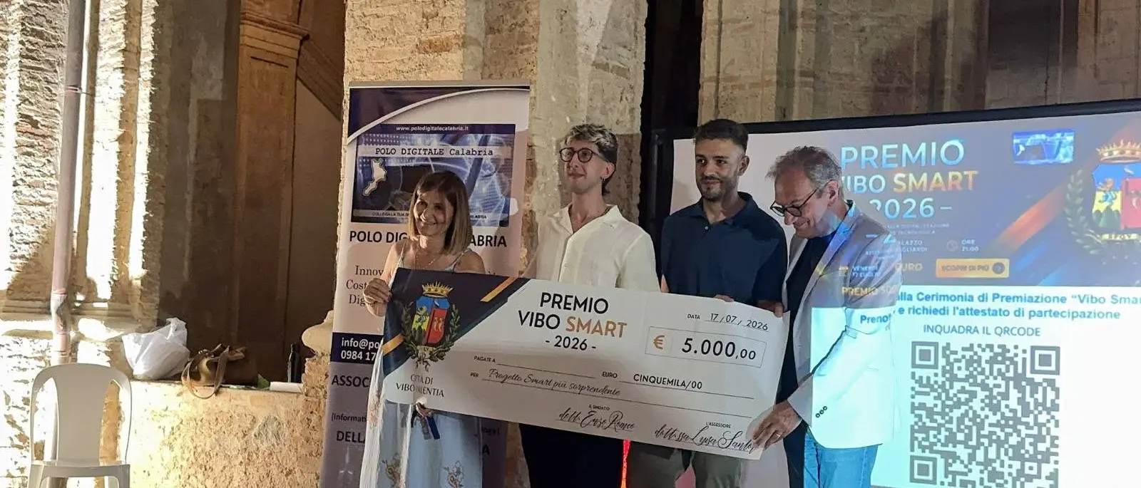 Il premio Vibo Smart 2026 va a Sebyone per la creazione di un’app che semplifica le segnalazioni dei cittadini per\u00A0gli interventi di manutenzione\n