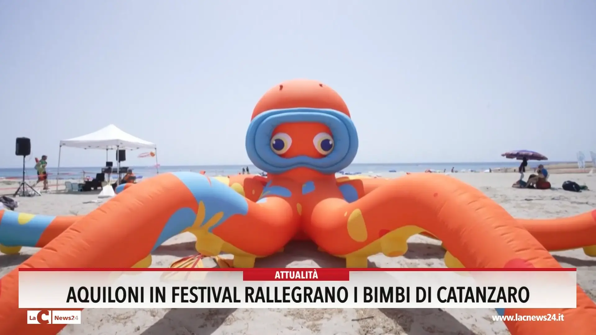 Aquiloni in festival rallegrano i bimbi di Catanzaro
