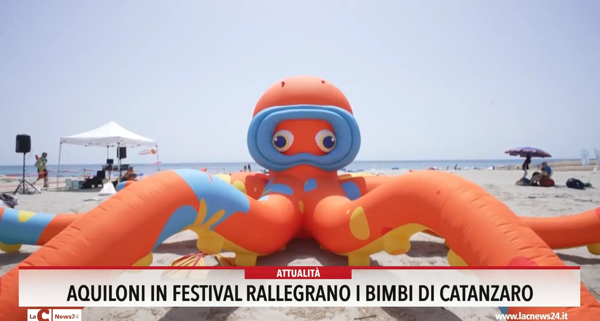 Aquiloni in festival rallegrano i bimbi di Catanzaro
