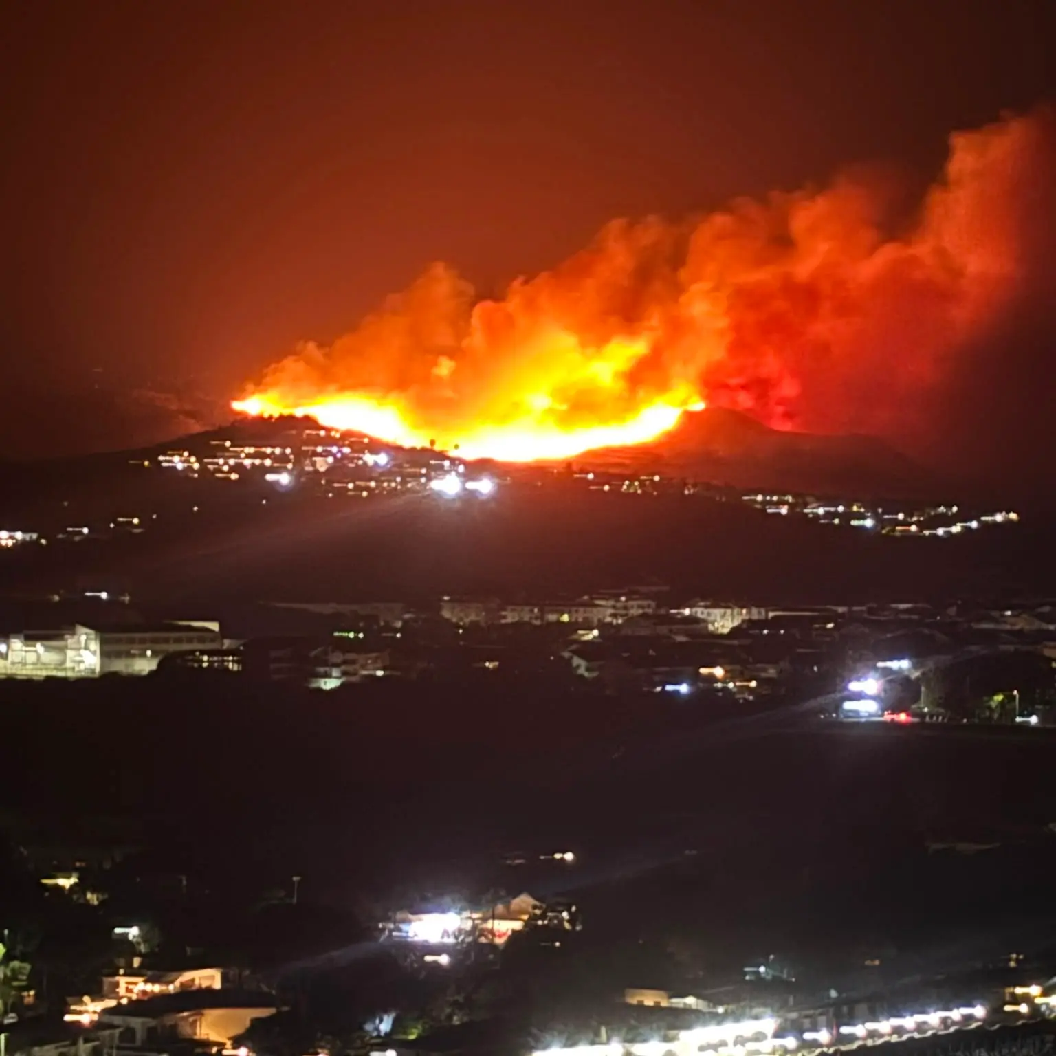 Notte di fuoco nel Catanzarese: un vasto incendio è divampato a Squillace Lido. Da chiarire l'origine del rogo\n