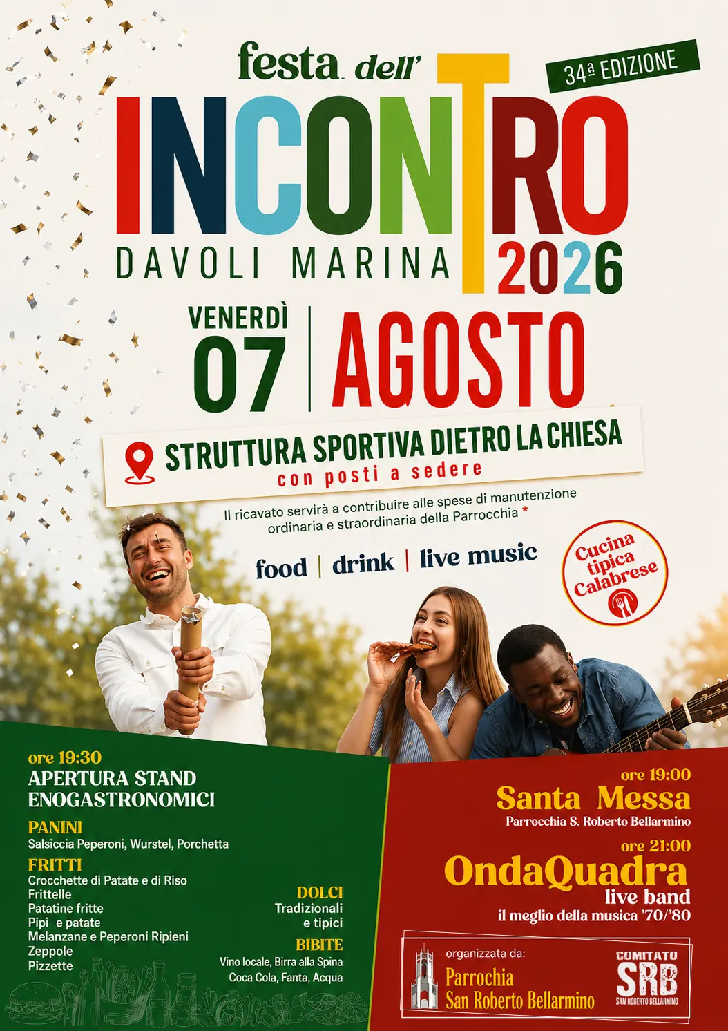 A Davoli tutto pronto per la Festa dell’incontro,\u00A0diventata negli anni un simbolo di amicizia, condivisione e ospitalità\n