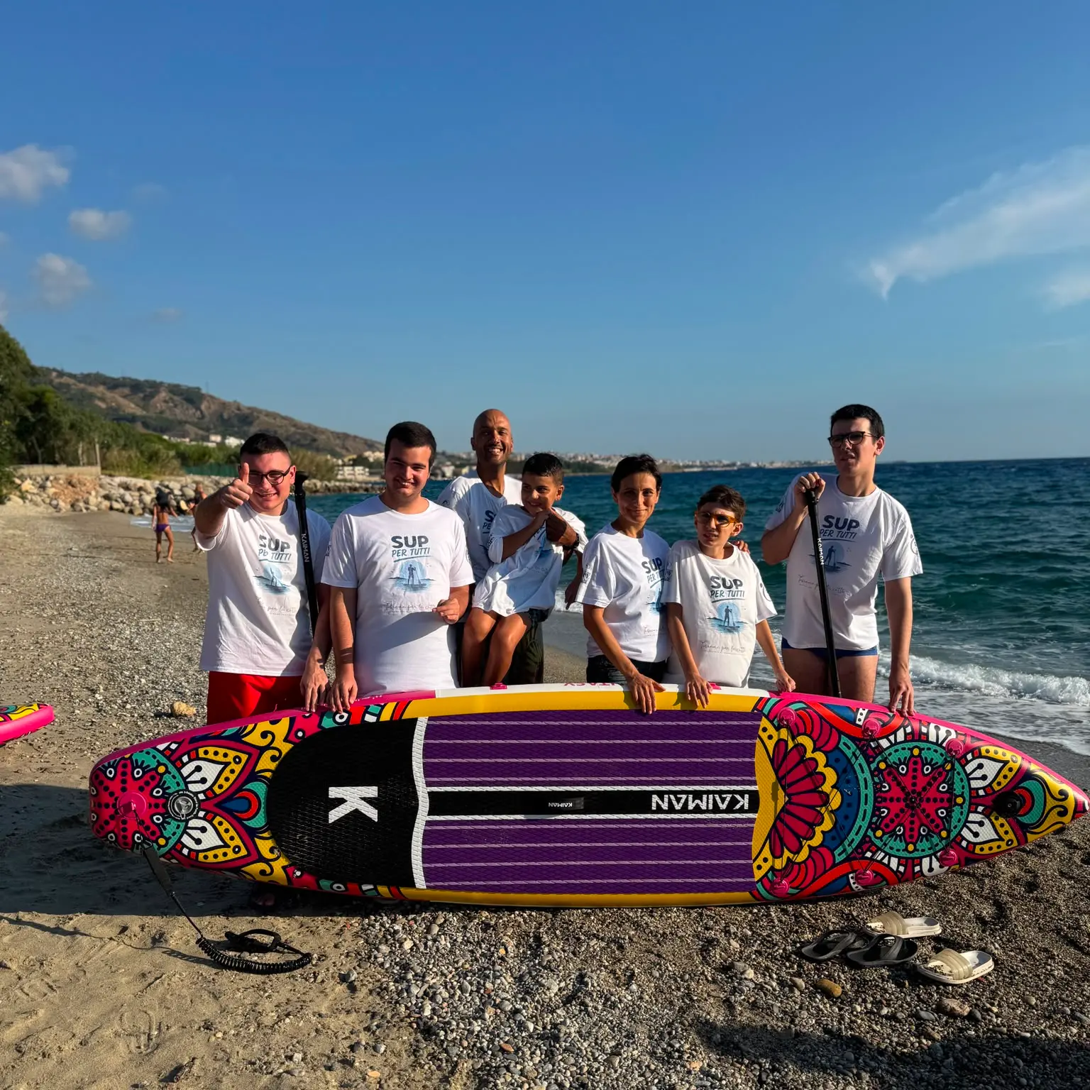 “SUP per Tutti”, quando il mare a Reggio Calabria diventa il luogo dove l'inclusione prende davvero forma