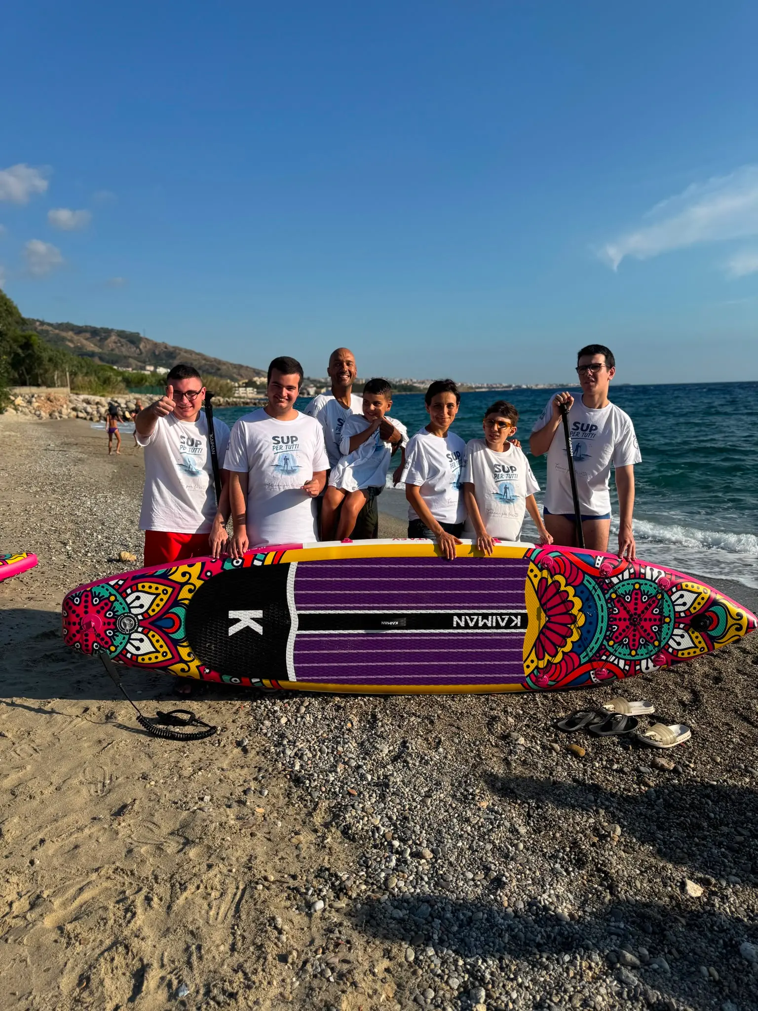 “SUP per Tutti”, quando il mare a Reggio Calabria diventa il luogo dove l'inclusione prende davvero forma