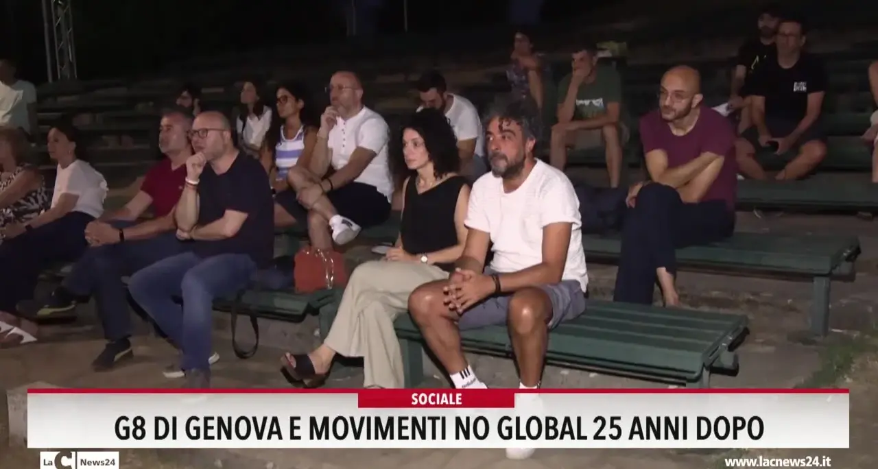 G8 di Genova e movimenti No global 25 anni dopo