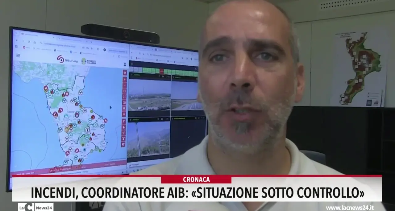 Incendi, il coordinatore Aib: situazione sotto controllo