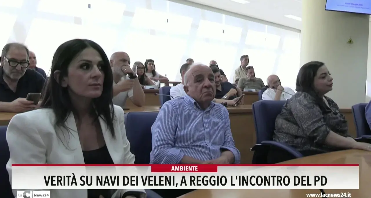 Verità sulle navi dei veleni, a Reggio l'incontro del Pd