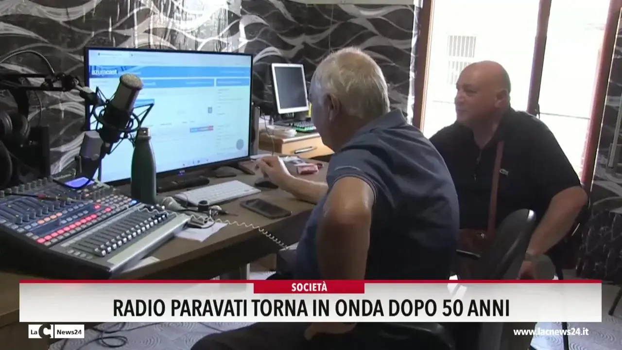 Radio Paravati torna in onda dopo 50 anni