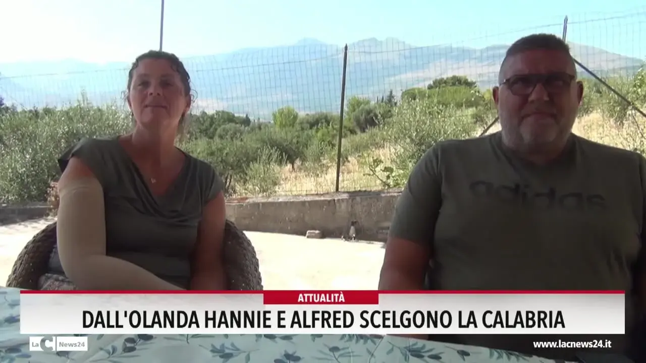 Dall'Olanda, Hannie e Alfred scelgono la Calabria