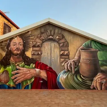 Arte, a Gerocarne un grande murales racconta l’anima e l’identità di un popolo\n