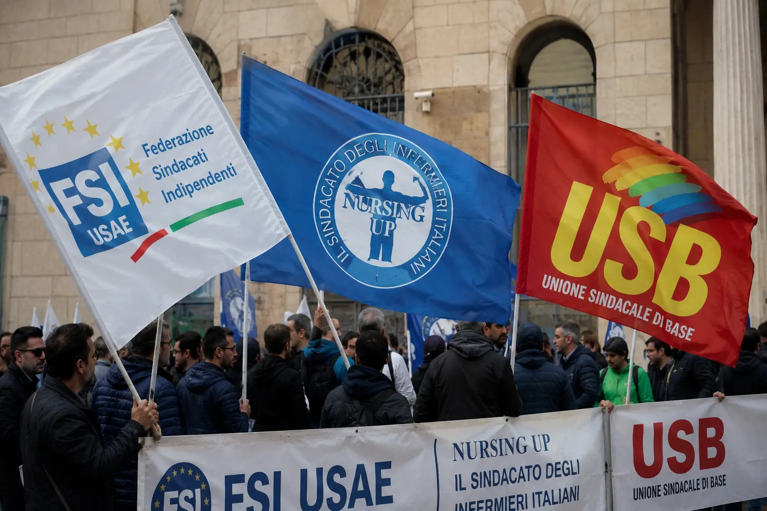 Sanità Calabria, Fsi-Usae, Nursing Up e USB proclamano lo stato di agitazione: «Così si mette a rischio la salute dei cittadini»\n