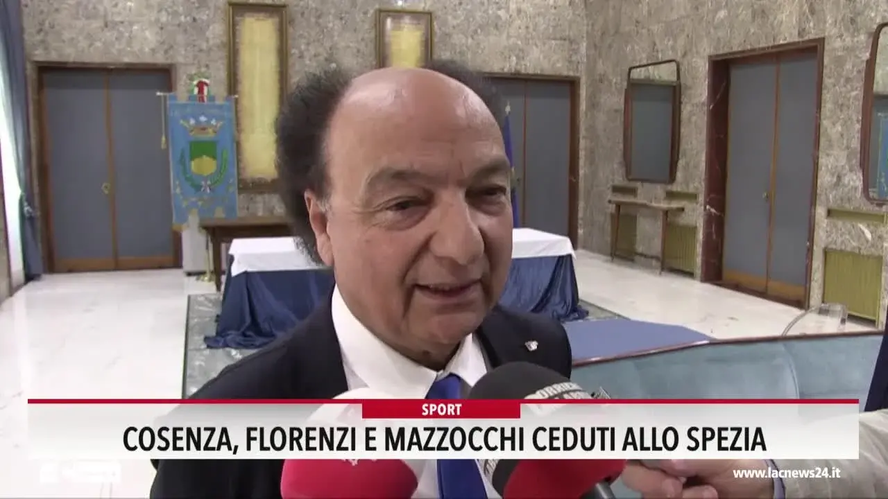 Cosenza, Florenzi e Mazzocchi ceduti allo Spezia