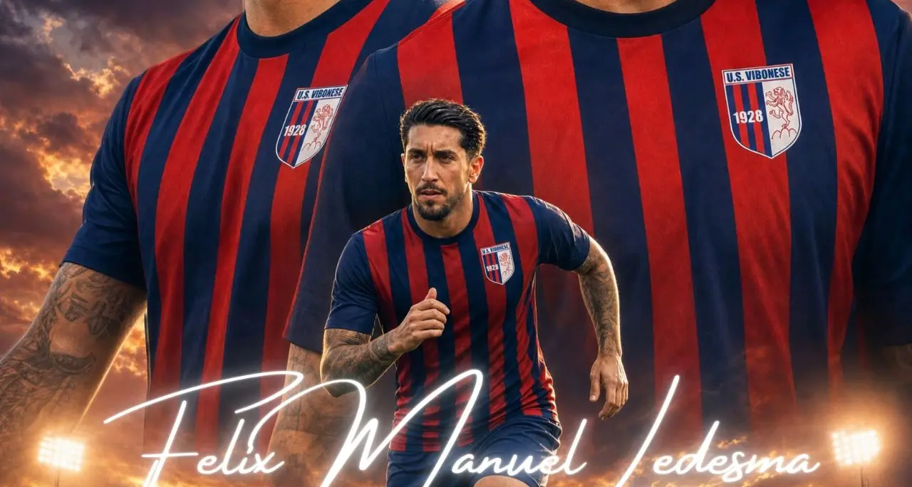 Vibonese scatenata sul mercato: dal Savoia arriva anche il centrocampista Félix Ledesma\n
