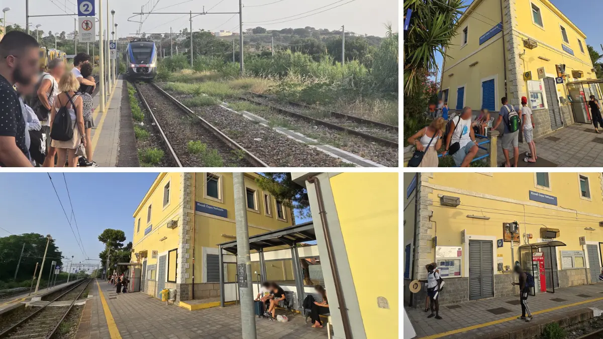 Viaggio in paradiso senza bagni né panchine: benvenuti alla stazione di Ricadi-Capo Vaticano\n