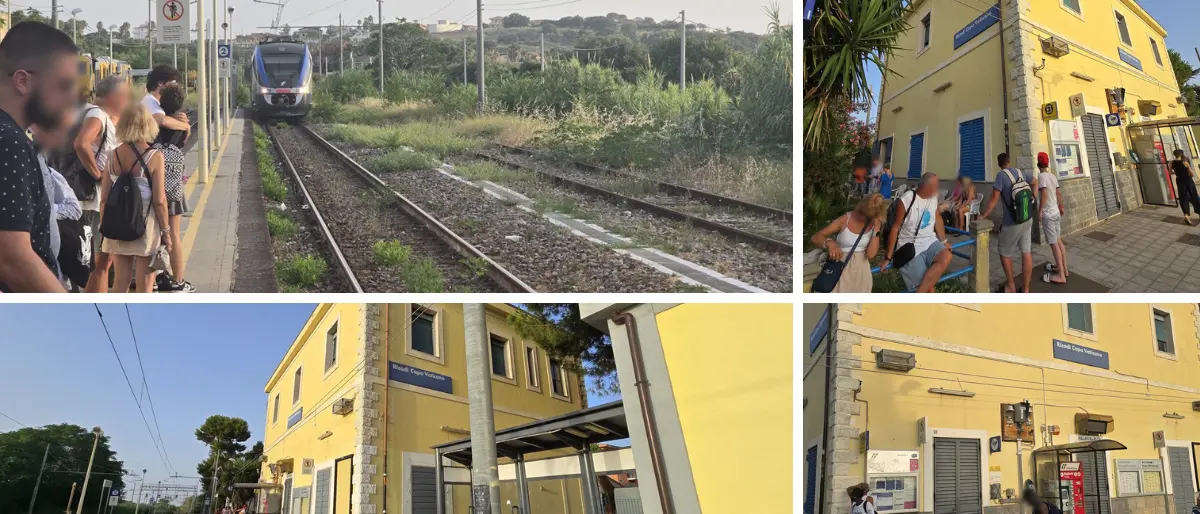 Viaggio in paradiso senza bagni né panchine: benvenuti alla stazione di Ricadi-Capo Vaticano\n